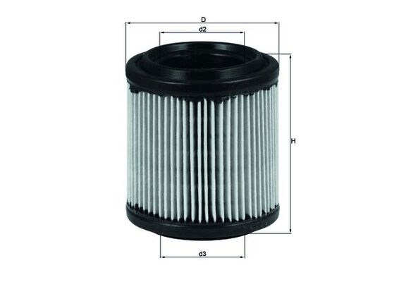 LX279, Vzduchový filtr, Filtr vzduch., MAHLE, 92811344500, A17085, C710/1, PC2564E, SB669