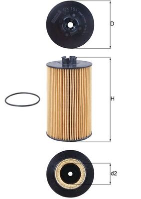 OX161D, Olejový filtr, Filtr olej., MAHLE, 0001801609, 02931094, 11708550, ABP/N10GLF3827, F411201510010, 000180160964, 04252239, 2931094, 6861800009, 4252239, 83120890540, 9041800009, 9041800210, 9041840066, 9061800109, 906180010910, 9061840225, A0001801609, A000180160964, A6861800009, A9041800009, A9041800210, A9041800310, A9041840066, A9061800109, A906180010910, A9061840225, 0170778, 0343220003, 10020
