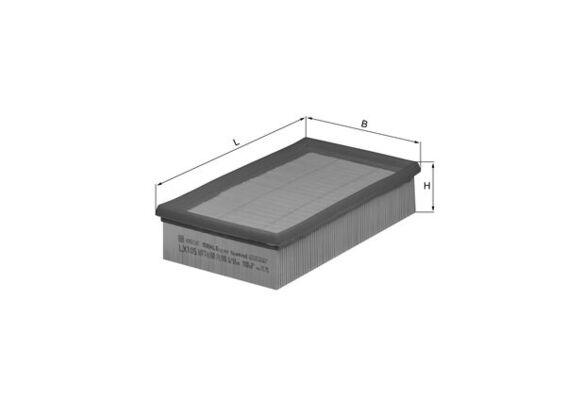 LX105, Air Filter, MAHLE, 1247465, 25062209, 5017853, 1247840, 870X9601RA, 1247842, EFA445, 1287681, 1289650, 13711247465, 13721247840, 13721247842, 13721287681, 13721289650, 13721707050, 13721715880, 13721715881, 13721720861, 13721741168, 1707050, 1715881, 1720861, 1741168, 090AP, 120209, 1457429964, 17.33.07/20, 17-46, 222, 2395