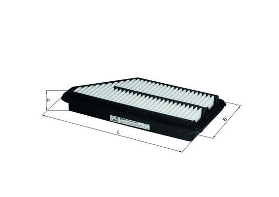 Vzduchový filtr - LX840 MAHLE - 17220P12T00, 17220P13000, 17220P13505