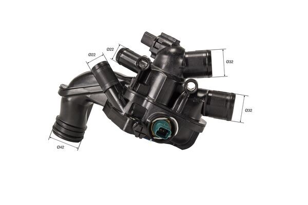 TM56105, Termostat, chladivo, Termostat, MAHLE, 1336Z8, 9810916880, V754184680, V764558080, 107987, 180433, 3300013, 725160, 895105K, CT1471, TE7160105J, TE9160105J, TH7160.105J