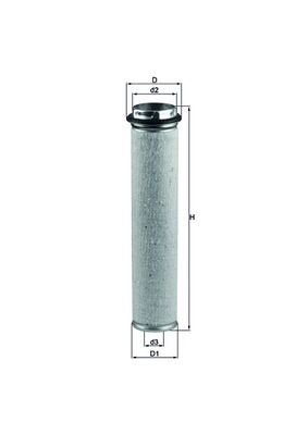 LXS5/1, Filtr - sekundární vzduch, Filtr vzduch., MAHLE, 0001761700, 0009839017, 0020943304, 04144897, 141185190007, 145413A1, 1781198004, 2500302025, 2710805, 2710805M1, 3147878R1, 3188773M, 3587311181, 629509118, 7002302, 75204064, 850546, 905412970037, AL27161, BE1C9E673A, F178200090020, 0160000007001, 01761700, 20943304, 2700302025, 41185190007, 4144897, 7002402, G0850546, 4118519007