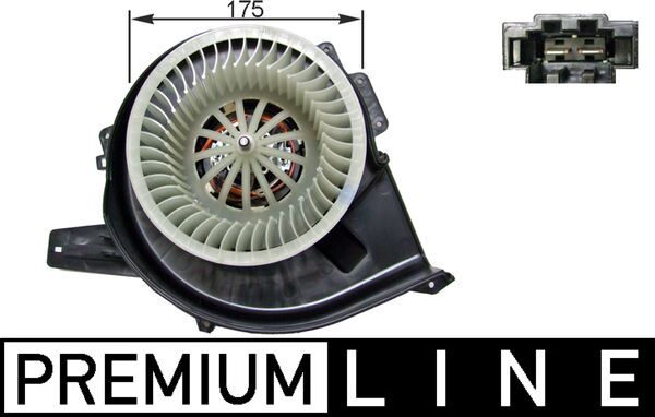 Vnitřní ventilátor - AB20000P MAHLE - 6Q1819015, 6Q1819015B, 6Q1819015C