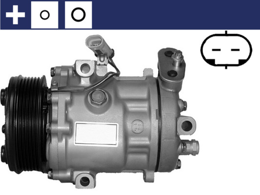 Compressor, air conditioning - ACP1107000S MAHLE - 09196950, 1854086, 90559843