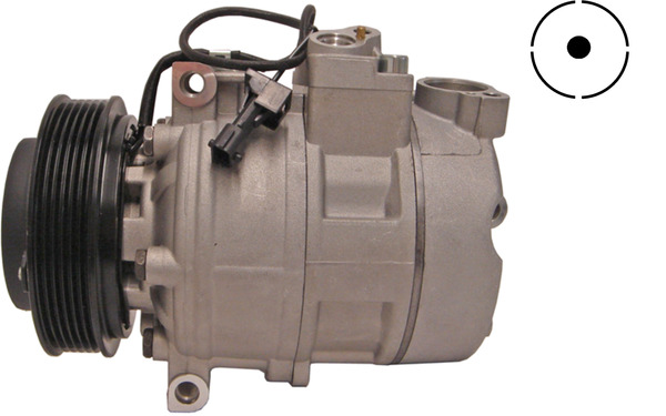 Compressor, air conditioning - ACP1151000S MAHLE - 05048095, 05048368, 12758380
