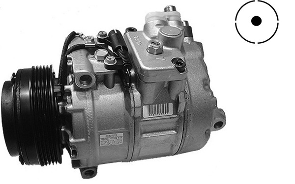 Compressor, air conditioning - ACP1162000S MAHLE - 6904014, 6904015, 6904018
