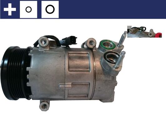 Compressor, air conditioning - ACP1364000S MAHLE - 01694191, 31267187AA, 18523781