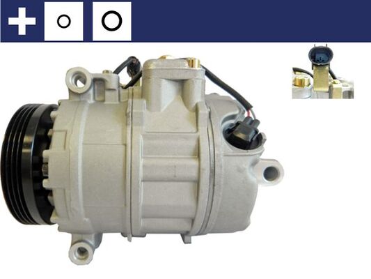 ACP140000S, Compressor, air conditioning, MAHLE, 6950152, 64526950152, 0600K317, 108636, 1201923, 1.5207, 203F02, 241392, 32531, 447150-2840, 6006K317, 81.08.62.008, 813193, 850358N, 89359, 9203.0151, 97918, ACP571, BWAK317, BWK317, CS20540, F4AC3045, SB207D, 32531G, 447190-2570, 98918/A, F4AC3045RM, DCP05042