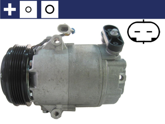 Compressor, air conditioning - ACP59000S MAHLE - 09132918, 1854119, 9132918