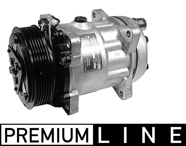 ACP984000P, Compressor, air conditioning, MAHLE, 240343, 32768, 7864, 888-0100069, 32768G, 8025, 8228, SD7H15-7864, SD7H15-8025, SD7H15-8228