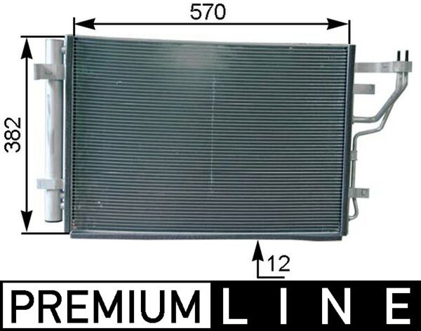 AC442000P, Condenser, air conditioning, MAHLE, 97606-2H000, 97606-2H010AS, 976062H000, 97606-2L700FFF, 976062H010, 976062H010AS, 976062L700FFF, 0828.3031, 104455, 260406, 350203025003, 35963, 379200, 43320, 562012N, 754M28, 814351, 82005183, 8880400490, 940006, AC836841, DCN41013, F4-43320, F443320, HY5183, TSP0225597, V52-62-0007, 350203951000, 43412, 83005102