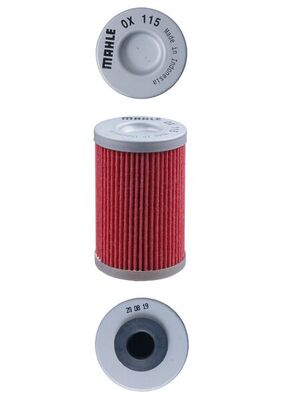 OX115, Ölfilter, MAHLE, 2520754, 3625361000, 58038005000, 58038005100, 58038005101, 90138015000, 2555400, COF055, KN155, KT8001, MH55, SO7095, X320