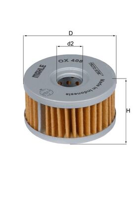 OX408, Olejový filtr, Filtr olej., MAHLE, 16510-38240, 3532170000, 1651038240, 1651038240000, CH8275, COF036, KN136, MH69, O9302, S3004, SO6998, X319