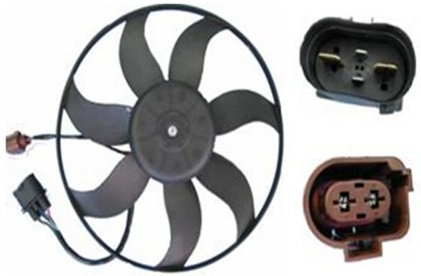CFF168000S, Fan, engine cooling, MAHLE, 1TD959455, 4002001, 4566, 47396, V15011880