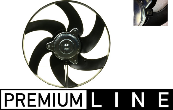 Fan, engine cooling - CFF268000P MAHLE - 1250F1, 125364, 1253.72