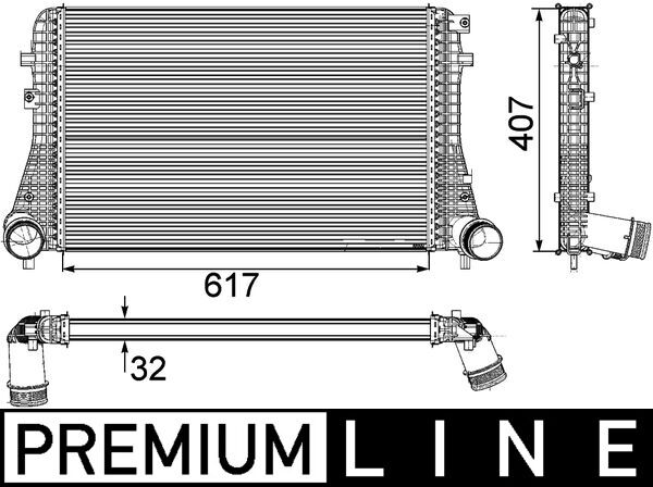 CI208000P, Charge Air Cooler, MAHLE, 3C0145805AD, 3C0145805AE, 3C0145805AK, 3C0145805AM, 3C0145805AN, 047026N, 30306, 351319202850, 818339, 830M59, 96575, TSP0755002, VW4306, 351319202852, 351319202853