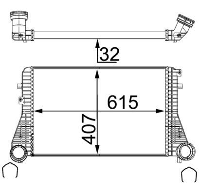 CI83000S, Chladič turba, Chladič turbodmychadla, MAHLE, 1K0145803, 1K0145803AN, 1K0145803A, 1K0145803B, 1K0145803CD, 1K0145803L, 1K0145803BB, 1K0145803M, 1K0145803S, 1K0145803T, 1K0145803E, 1K0145805D, 3C0145805AF, 3C0145805AG, 3C0145805G, 3C0145805P, 047006N, 0710.3028, 114304, 30454, 342100, 351319201960, 58004227, 702040, 818795, 830M06, 96715, V15-60-1200, VNA4227, 351319201962