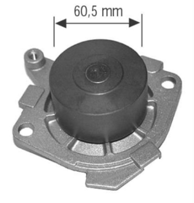 CP173000S, Water Pump, engine cooling, MAHLE, 7762926, PA5926, 1541, 251541, 506516, 65889, 7.28673.01.0, FWP1726, P1045, PA616, PA739P, QCP3219, S212, VKPC82646, WP2254, 2515410, WP1791