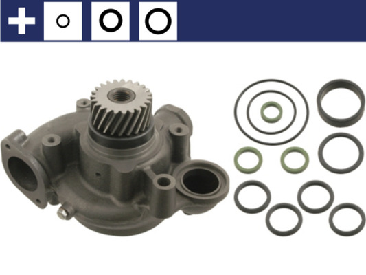 Water Pump, engine cooling - CP477000S MAHLE - 1675750, 20575653, 205756530