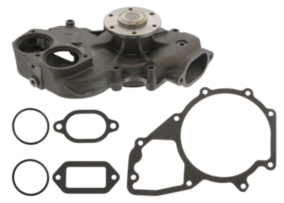 CP499000S, Water Pump, engine cooling, MAHLE, 4032007601, 4032007701, A4032007601, A4032007701, 010.710-00A, 01100007, 0330200045, 10150054, 11185, 50005615, 57662, 65196, DP109, P1477, 202.494