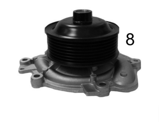 CP577000S, Water Pump, engine cooling, MAHLE, 1612709480, 422001001, PA10110, 6422001001, A6422001001, 1917, 26394, 506987, 65170, FWP2185, M230, P1522, PA1386, PA993, QCP3660, VKPC88865, WP2625, AW6349, WP2279