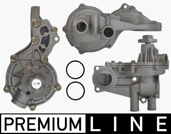 Water Pump, engine cooling - CP9000P MAHLE - 026121010, 026121010C, 026121010CV