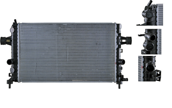 CR1091000S, Chladič, chlazení motoru, Chladič motoru, MAHLE, 1300266, 13145211, 0107.3087, 020M60, 13254, 150058N, 350213974000, 37002363, 52409332SP, 53442, 63028A, 725-0036, 734382, DRM20103, OL2363, QER2461, V40-60-2069, 350213159300, 37002489, 53442A, OLA2363, RA0200990, TSP0524023, 58355, OP410R002