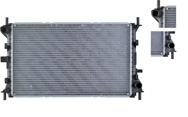 Radiator, engine cooling - CR1344000S MAHLE - 1061188, 1079157, 1093458