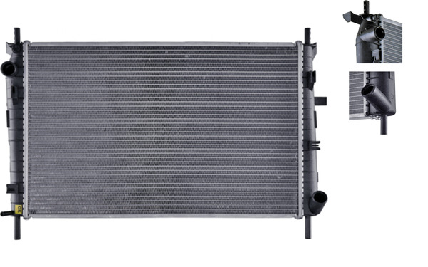 Radiator, engine cooling - CR154000S MAHLE - 1024051, 5055798, 6775667