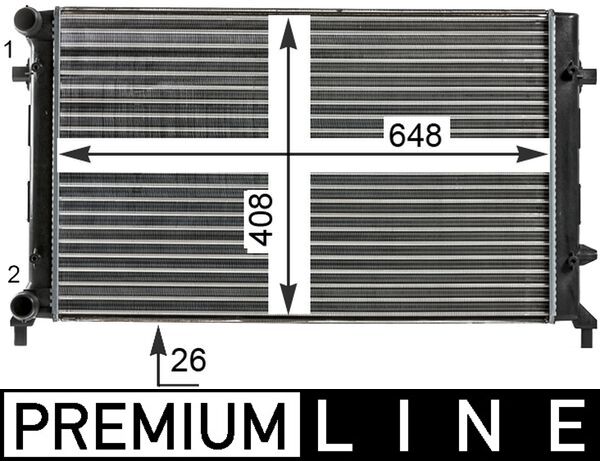 CR30000P, Radiator, engine cooling, MAHLE, 1K0121251AR, 1K0121251BQ, 1K0121251CD, 1K0121251BR, 1K0121251CJ, 1K0121251CE, 1K0121251DF, 1K0121251E, 1K0121251F, 1K0121251P, 1K0121251DL, 1K0121251Q, 112327, 350213853000, 53404, 58002204, 65277, 702-0025, 716906, 8MK366301-321, DRM32018, V15-60-5049, VN2204, 350213853003, 53405, 58002205, 65278, 734332, VW2204, 53405A