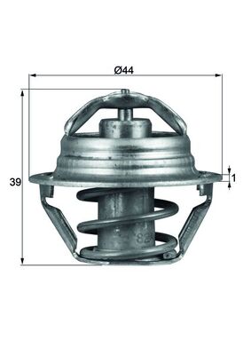 TX9087D, Thermostat, coolant, MAHLE, 16341-87208-000, 16341-87795-000, 17600-82831, 1760082850, 1A04-15-171, 21200-01B00, 6554021601, MD096658, 16341-87282-000, 17600-82840, 1767079011, 8BA2-15-171, 16341-87290-000, 17600-82850, 8BA2-15-171A, 16341-87583-000, 17670-82010, AY01-15-171, 16341-87781-000, 485785400, MD115075, 16341-87786-000, ZZS0-15-171, 16341-87793-000, ZZS2-15-171, ZZS3-15-171, 1634187208, ZZS4-15-171, 1634187583, 1634187793