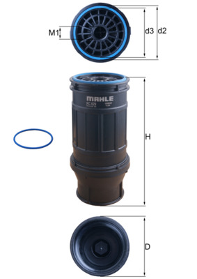 KC629D, Kraftstofffilter, MAHLE, 0112142450, 01442310, 0501105010, 10032291, 1433649, 3C46-9176-BA, 51125017260, 84303715, 9604770003, K1006529, 0112142463, 1540148, 51125017283, A9604770003, 0112142500, 51125017288, 51125030052, 2414200, 49557, 545083, BF1383O, F026402038, FP5782, FS19769, H356WK, hdf319, P550778, PL420/7X, PP967/1, PS10016