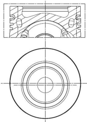 028PI00141000, Píst včetně kroužků a čepu, Píst komp.2,0TDI/kom.50,88mm, MAHLE, Audi A3/A4/A5/A6/Q3/Q5 Seat Ateca Alhambra Leon Škoda-VW Octavia-III/IV Superb Kodiaq Karoq Volkswagen Arteon Beetle Caddy Golf Passat 2,0TDI CUUB DBGC DFEA DFSA CKFB CKFC CRLB CRMB CRVC Euro4/5/6 2011+, 04L107065A, 41270600, 8772499, 8785140002, 87-447500-10