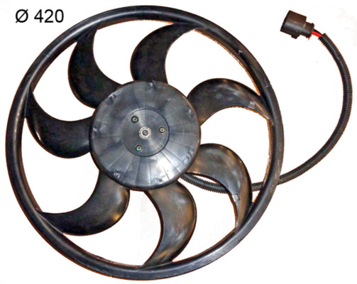 CFF392000S, Větrák, chlazení motoru, Chladič, MAHLE, 7H0959455A, 048104N, 05102040, 114329, 30940636, 40636, 470064, 5896745, 85805, 8EW351150334, D8W030TT, GA221010, V15011897, VN7547, 47885, GA221014
