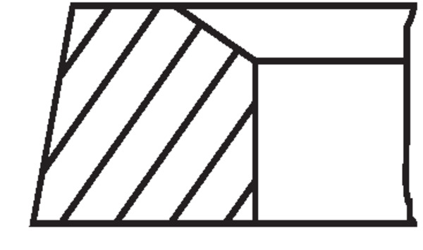50326N0, Piston Ring Set, MAHLE, Porsche 911 Targa Coupe 901.01/03/05/06/07/09/10/11/13/14/17/36/36 1963 →1973, 90110390100, 0832070010, 093050, 09305000, 08-320700-10