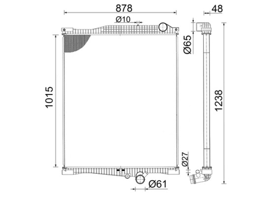 CR2095000S, Chladič, chlazení motoru, Chladič, MAHLE, 21167328, 7422062431, 7485019538, 21208269, 7422374729, 22039775, 7423292914, 22062259, 7485013538, 23292886, 7485013642, 23293836, 7485019642, 23292836, 7485021959, 85013015, 85021957, 0209.3030, 123M10, 2.15495, 280025N, 405500, 50191, 65479, 733551, RX129010, VL2084, 0211.2012, 280025X, M1231320