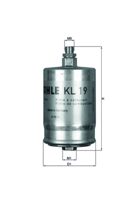 KL19, Palivový filtr, Filtr paliv., MAHLE, 0014770301, 25067070, 4055036001, 0014775901, 0014778401, 0014778901, 0024770301, 0024770401, 0024770601, 0024770701, 0024770801, 0024771801, 0024771901, 0024772001, 0024774501, A0014770301, A0014775901, A0014778401, A0014778901, A0024770601, A0024771901, A0024770301, A0024770401, A0024770701, A0024770801, A0024771801, A0024772001, A0024774501, 033FP, 0450905004