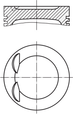 028PI00134000, Píst včetně kroužků a čepu, Píst komp.2,0TFSI 16V/čep 23,00mm, MAHLE, Audi A3/A4/A5/A6/A8/Q3/Q5/TT Seat Altea Exeo Škoda-VW Superb-II Octavia-II Volkswagen Amarok Golf Passat Jetta Transporter 2,0TFSi 2,0TSi CCZA CCZB CCZC CCZD 2009+, 06H107065BD, 06H107065BH, 06H107065CM, 06H107065DD, 06H107065DM, 40759600, 8744380010, 41198600, 8772491, 8785150002