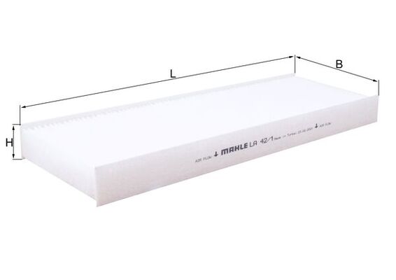 LA42/1, Filter, cabin air, MAHLE, 0008301118, 8301118, A0008301118, A9308350147, 01060000A, 0159010, 0986TF0176, 14490, 154064178510, 1570, 21159, 21651977, 30301021, 461864, 50013732, 5307200, 716010, 8300194, 830029N, 93223E, ACE046, ADG02579, AF25695, ALC5355, CF8773, CU3869, E508, E931LI, ELR7500, HB150