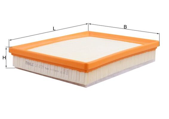 LX4729, Air Filter, MAHLE, 39192256, 9813908880, SU001A7906, 106921, 11123210044, 153071762502, 30.E56.00, A2651, A3005, ADP152239, AP196/9, AR1646PMS, BFA2579, C24036, CA12464, E1623L, EAF1032, ELP9562, F026400613, FA0600S, J1322133, LVFA1690, MA3473, MD3020, N1322136, P735A, PA3878, PA7871, QFA1168, WA9868