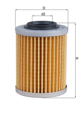 OX970, Oil Filter, MAHLE, 0256187, 256187, COF052, KN152, MH63/1, P5010, X312
