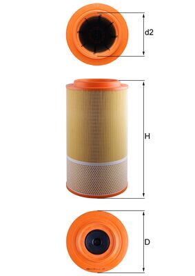 LX1024, Air Filter, MAHLE, 81083030052, 81084040021, 81084040023, 81084050016, 81084050020, 81084050021, 81084050033, 82084050016, 82084050020, 82084050021, 0514022, 0986626761, 12343210003, 154785944590, 220136, 2761900, 30443, 318509, 361829/20, 50013979, 8331, 93236E, A2103, A562, ADG1055R, AEM2858, AF25894, AM446/3, C27023, CA9654