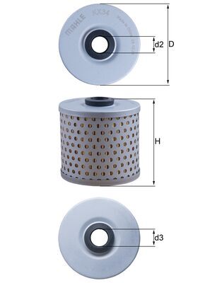 KX34, Kraftstofffilter, MAHLE, 0000650616, 0001229147, 0004774315, 00314070, 01289052, 0854804700, 12032455760, 13871/12, 15A53CH, 17504, 20472, 2502175041, 45310010A, 659573, 6604946, 7984316, 81125030014, F112200060130, 0004775115, 0008548047, 00314080, 02158663, 1168402, 1229147, 20472/2, 250217541, 2A5885, 4531010, 6643218, 7984997
