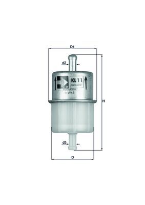 KL11OF, Palivový filtr, Filtr paliv., MAHLE, 022213470, 1258143012, 16900671003, 1879579, 5008881, 532281, 5410251, 640210020, 7122081070, 800848M91, 8754000027, 9132000930, 94020398, 94023895, 022213470A, 16900671004, 1945199, A810X9155CA, 022213470B, 16900671013, 2084258, B7S9155AA, 16900671014, 2453060, C2RZ9155B, 16900671023, 2525254, D2RZ-9155-A, 16900671024, 2846061