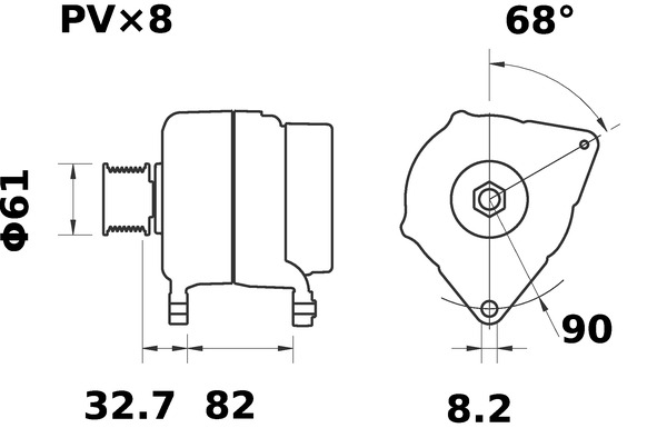 MG480, Alternator, MAHLE, 84141453, 87708176, ALT79570