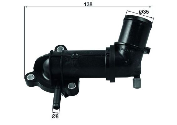 TI24588, Thermostat, Kühlmittel, MAHLE, 0000055241963, 00K68169853AA, 12647027, 1852862M00, 55241963, 55242072, 55573003, 68219747AA, 0000055241970, 00K68219747AA, 0851117, 1852862M00000, 71752884, 0000055242072, 1338027, 1852879J80000, 1852879J81, K68169853AA, 1852879J81000, 55241970, K68219747AA, 851117, 71749243, 71752861, 71770215, 3306104, 670071, 725164, 775-88, 78786