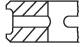 Piston Ring Set - 49520N2 MAHLE