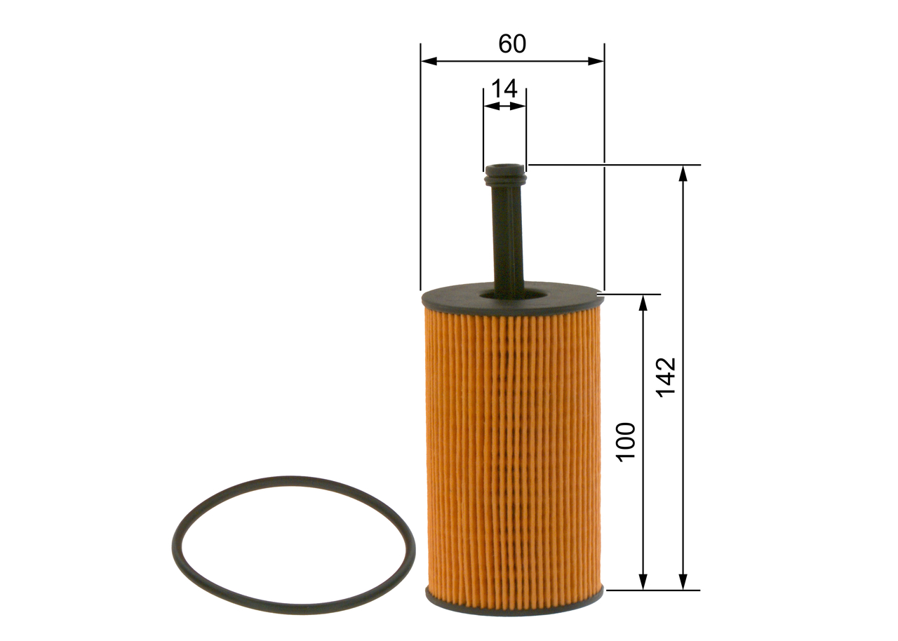 Oil Filter - 1457429193 BOSCH - 1109AN, 1109R6, 1109R7 | K MOTORSHOP