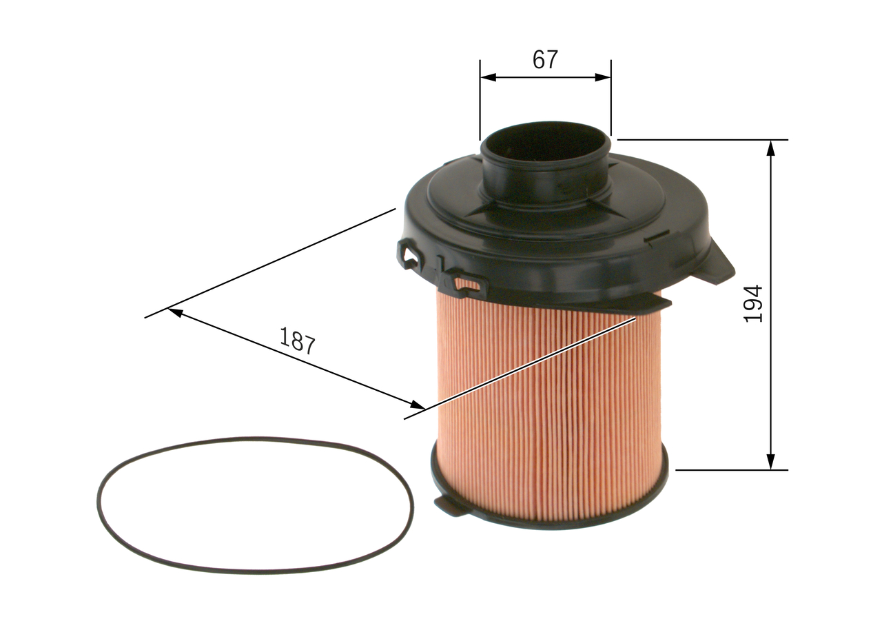 Air Filter - 1457429908 BOSCH - 0013870900, 138709, 1444SY | K MOTORSHOP