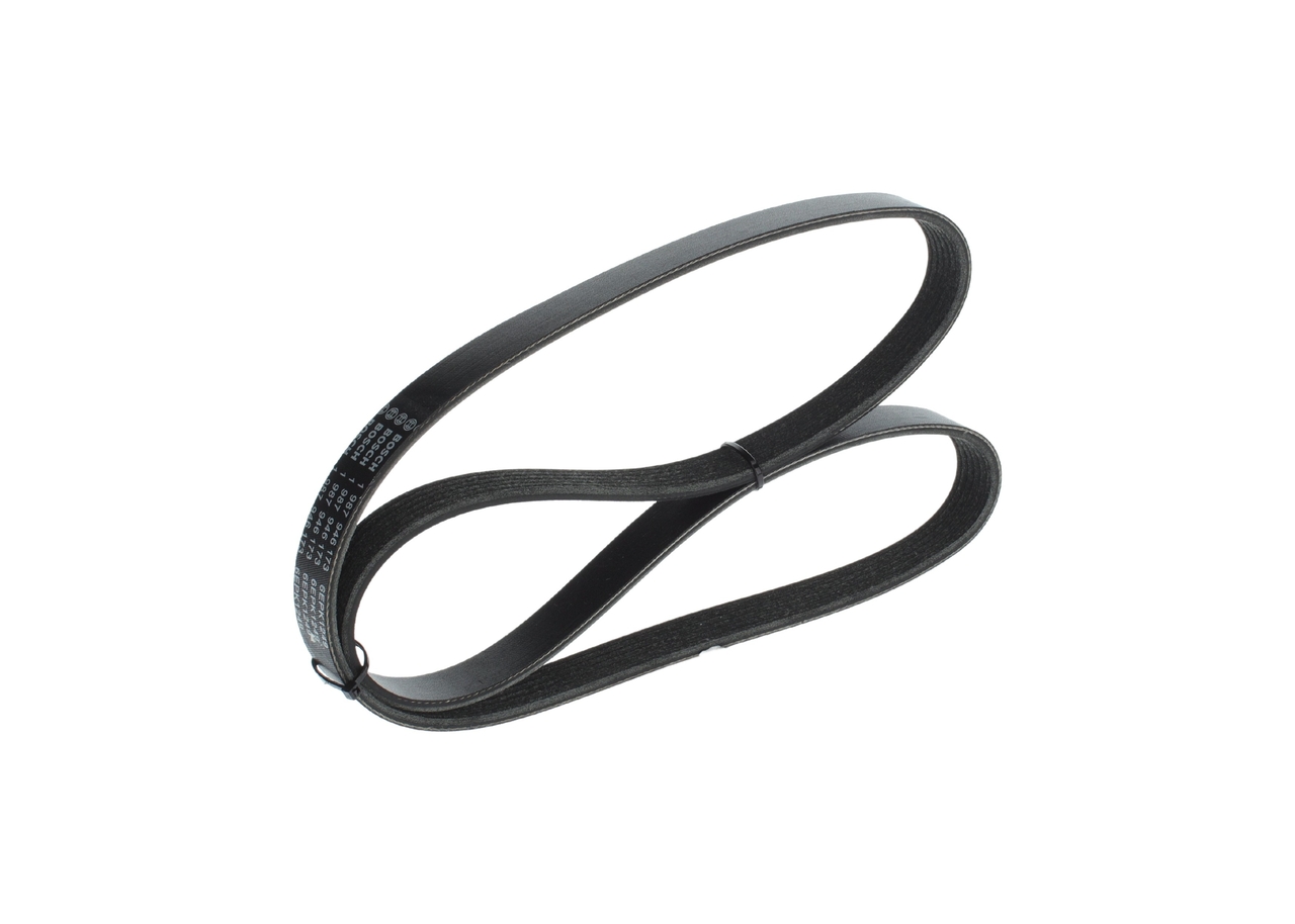 V-ribbed Belt - 1987946173 BOSCH - 1517566, 30777807, A0009935700 | K ...